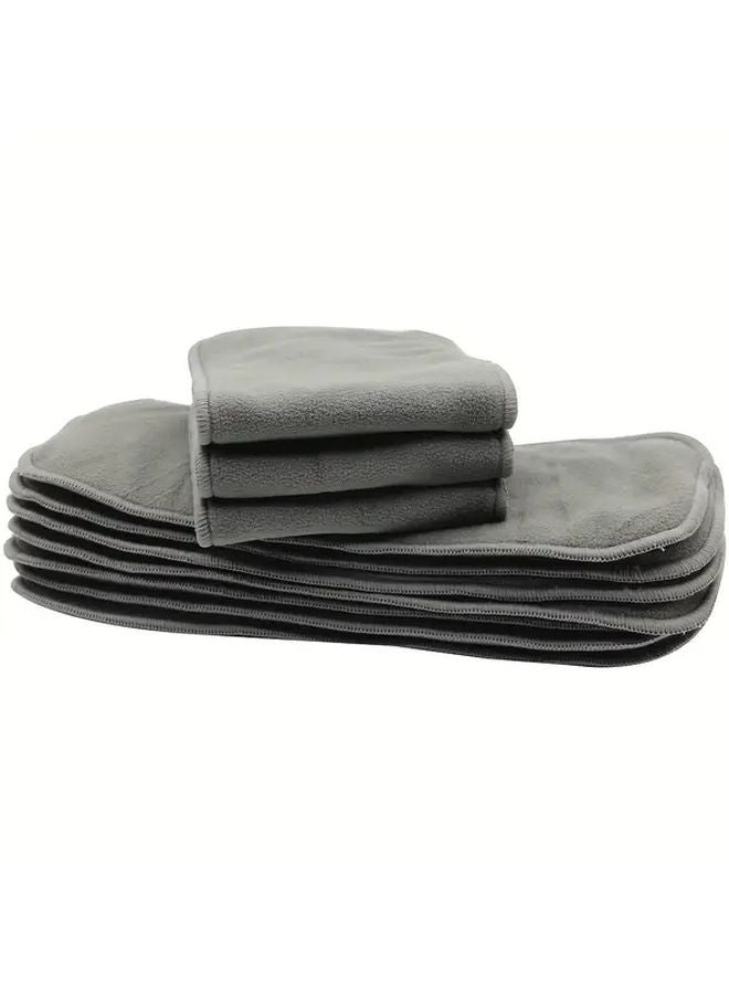 إدراج الفحم البامبو القابل لإعادة الاستخدام لحفاضات الأطفال القماشية 1 قطعة - Image 3